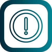 Alert Vector Icon Design