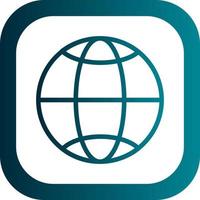 Globe Vector Icon Design