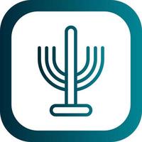 Menorah Vector Icon Design