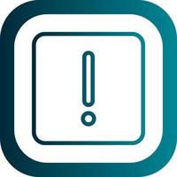 Alert Vector Icon Design