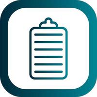 Clipboard Vector Icon Design