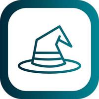 Hat Wizard Vector Icon Design