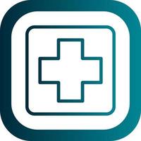 Hospital Symbol Vector Icon Design