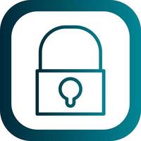 Lock Open Vector Icon Design