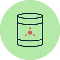 Toxic Waste Vector Icon