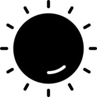 Sun Vector Icon