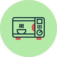 Microwave Vector Icon