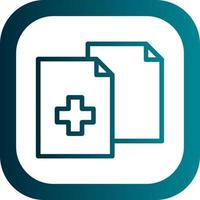 File Medical Alt Vector Icon Design