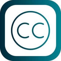 Closed Captioning Vector Icon Design