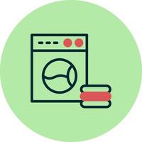 Washing Clothes Vector Icon