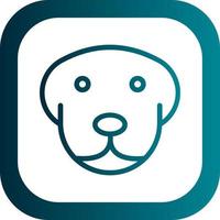 Dog Vector Icon Design