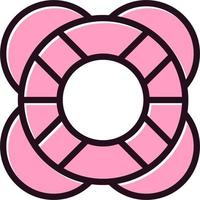 Lifesaver Vector Icon