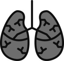 Lungs Vector Icon