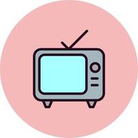 icono de vector de television