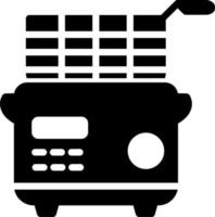 Deep Fryer Vector Icon