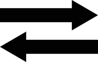 Right direction and left direction arrow icon. vector. vector