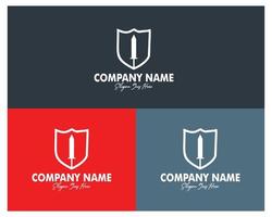 sword and shield logo set. premium vector design. appear with several color choices. Best for logo, badge, emblem, icon, design sticker, industry. available in eps 10.