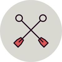 Paddles Vector Icon