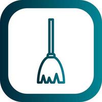 Broom Vector Icon Design