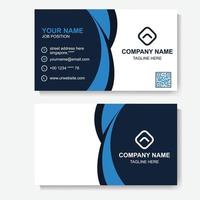 Business Card Design Template Pic vector