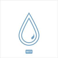 water icon logo vector