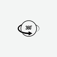 360 cam icon vector