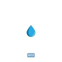 agua icono logo vector