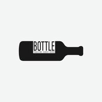 bottle logo vector