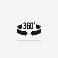 360 cam icon vector