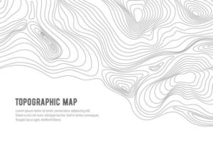 Topographic map, grid, texture, relief contour vector