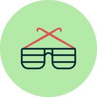 Party Glasses Vector Icon