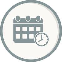 Date and Time Vector Icon