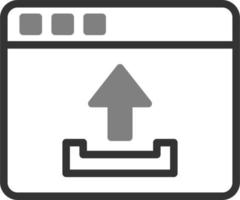 Upload file Vector Icon