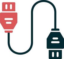 Data Cable Vector Icon