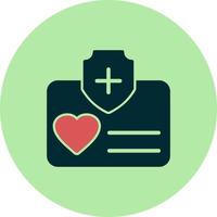 Medical Insurance Vector Icon