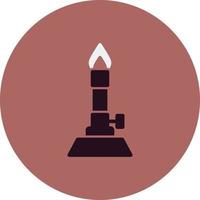 Bunsen Burner Vector Icon