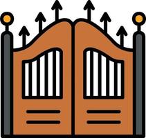 Gate Vector Icon