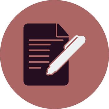escribir icono vectorial vector