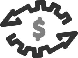 Cash Flow Vector Icon