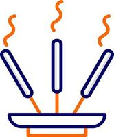 Incense Stick Vector Icon