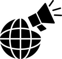 Global marketing Vector Icon