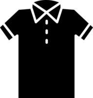 icono de vector de camiseta