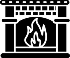 Fire place Vector Icon