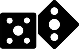 Dices Vector Icon