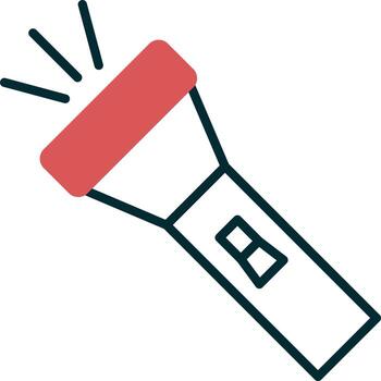 Flashlight Vector Icon