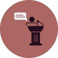 Debate Vector Icon