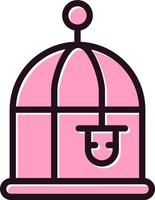 Bird Cage Vector Icon