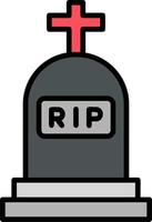 Tomb Vector Icon