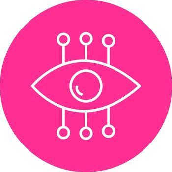 icono de vector de visualización de datos