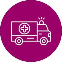 Ambulance Vector Icon